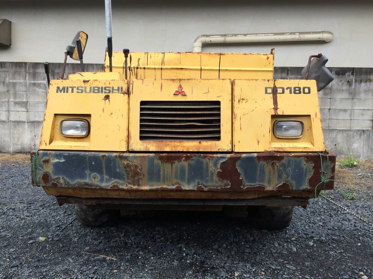三菱 DD180 MITSUBISHI 8輪車 積載1800kg?運搬車 三転ダンプ 希少 中古車