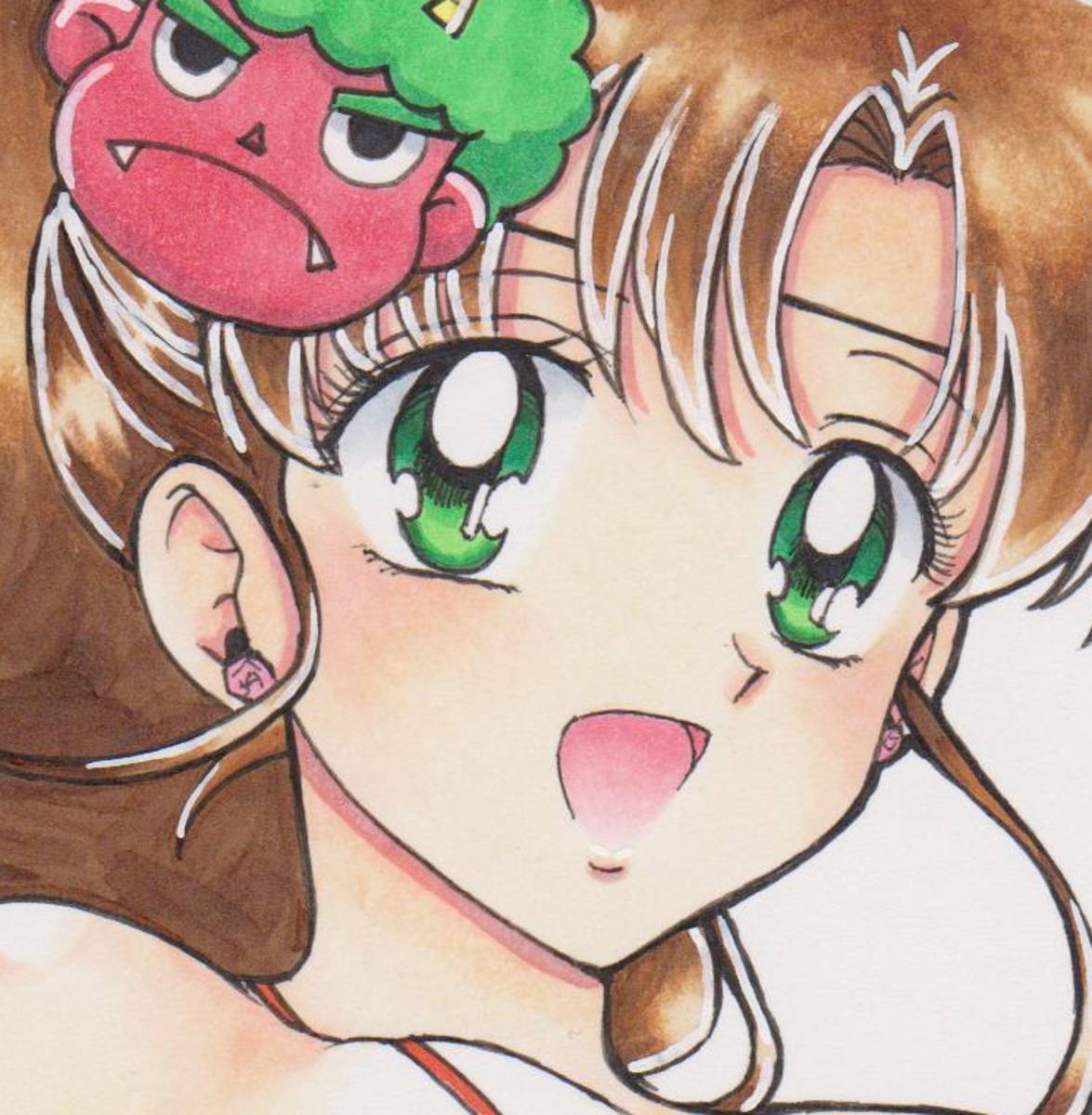 同人手描きイラスト☆セーラームーン☆まこちゃん☆B5(手描きイラスト