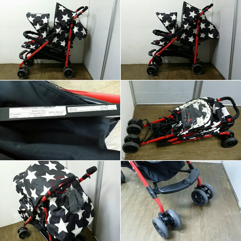 4 COSATTO コサット Shuffle Tandem Strollers シャッフル ベビーカー