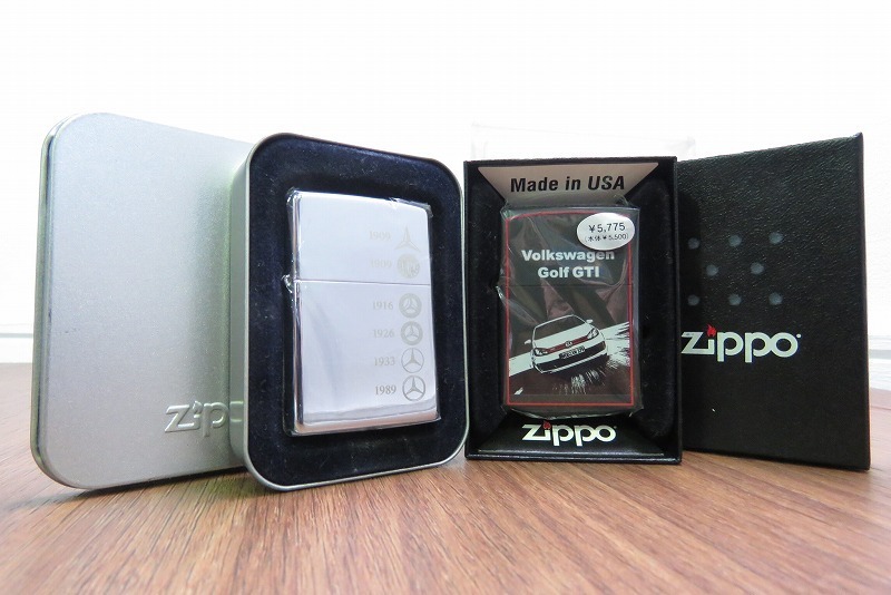 安い，品質保証 M7929 ZIPPO/ジッポ ライター スリーポインテッドスター メルセデスベンツ Volkswagen Golf GTI 2個セット(その他)｜売買されたオークション情報、yahooの商品情報をアーカイブ公開 - オークファン Zippo