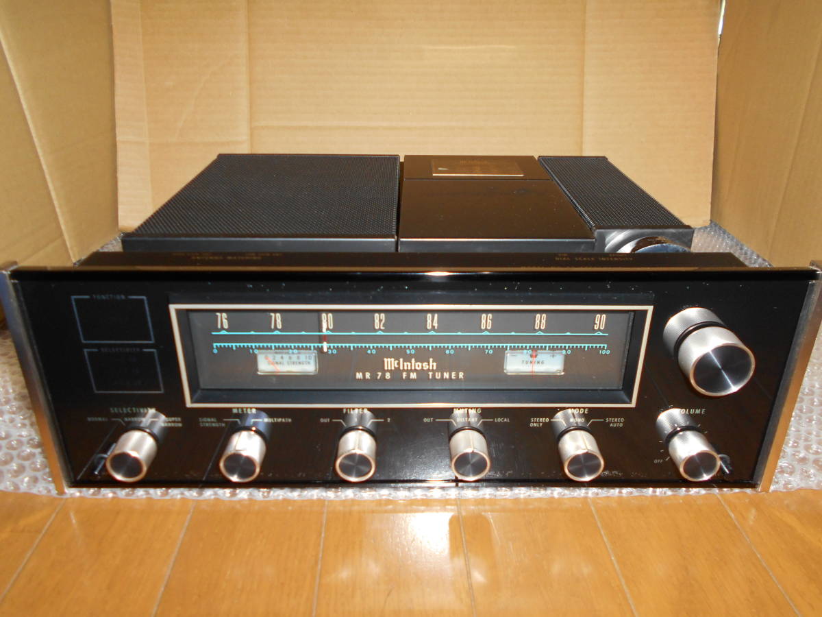 McIntosh MR78 Tuner FM - MR Best The Analog マッキントッシュ 
