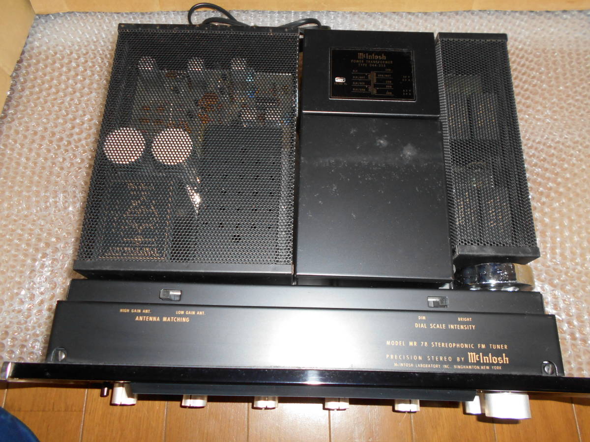McIntosh MR78 Tuner FM - MR Best The Analog マッキントッシュ 