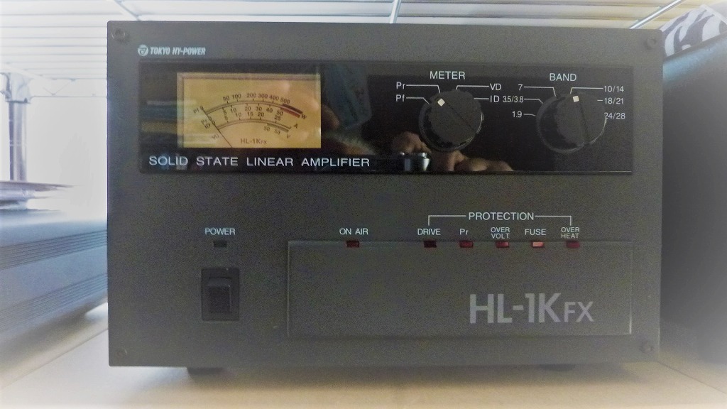 東京ハイパワー HL-1KFX リニアアンプ 500WソリッドステートHFリニア