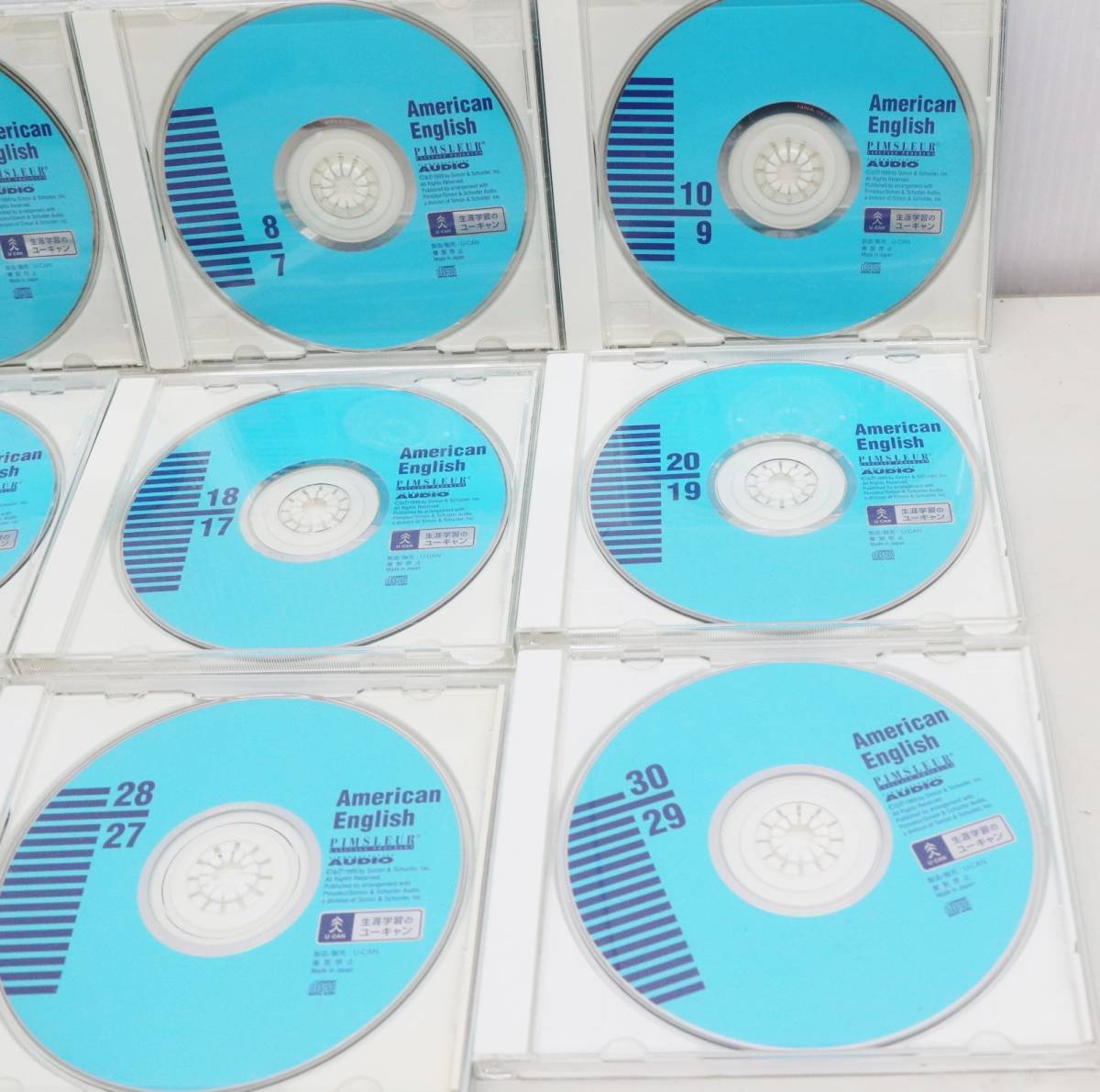 ユーキャン ピンズラー American English ⅳ CD16枚セット ◇｜U-CAN ユーキャン｜16枚組み/英語学習/CD/PIMSLEUR American