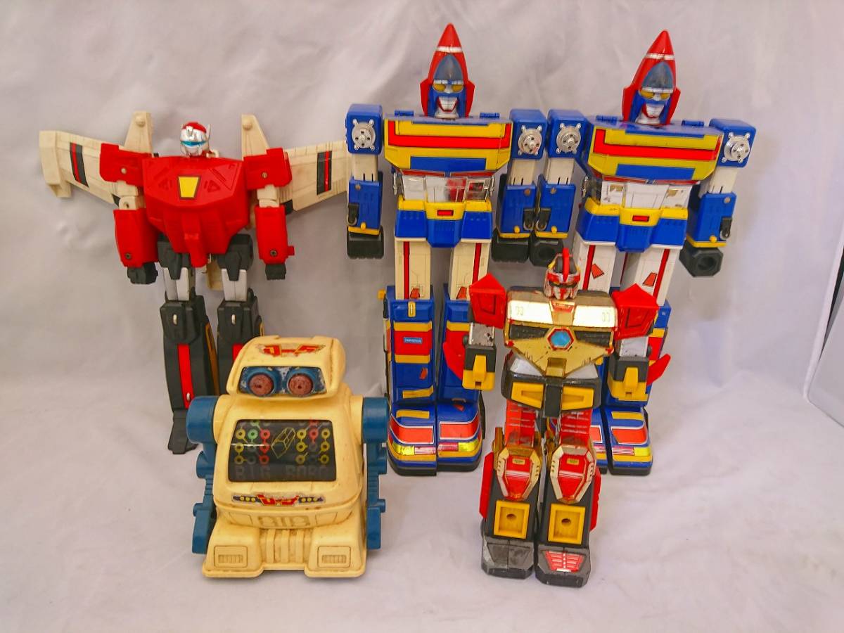 □op02015□BANDAI バンダイ□DX超合金 チェンジロボ□マシンロボ 