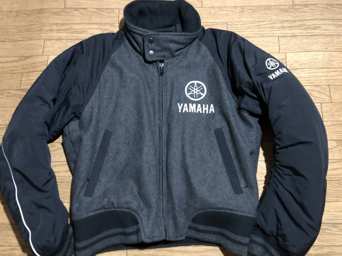 YAMAHA KUSHITANI⁄YAMAHA 中綿入りナイロン素材ライディングJKT 中綿 