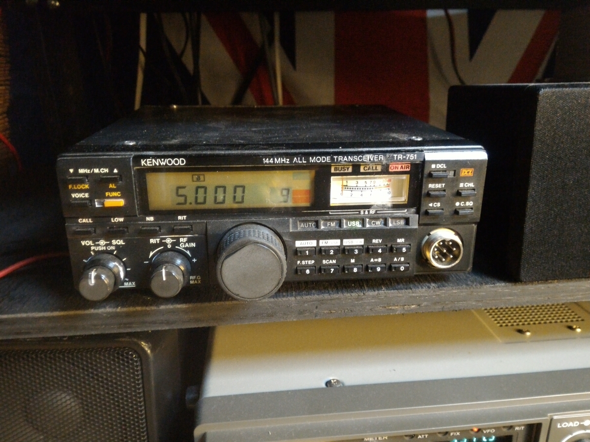 TR-751D 144MHz オールモード機 通電確認のみ KENWOOD 144MHz 【公式通販】