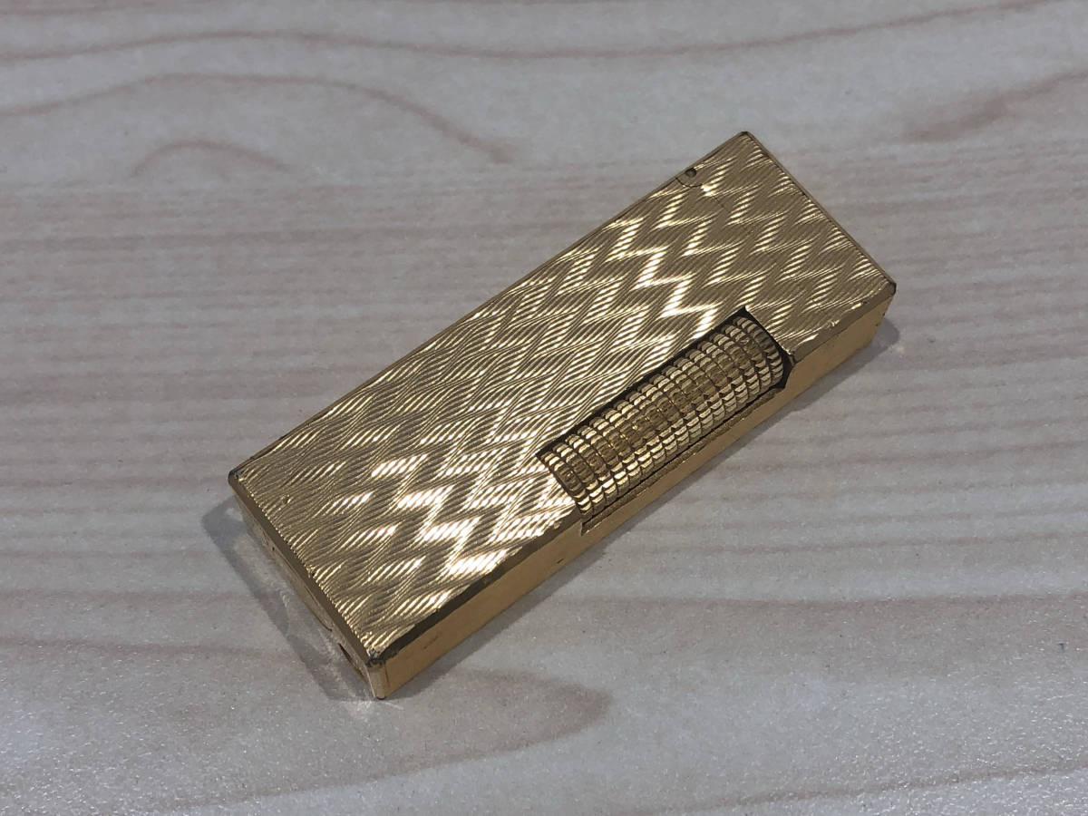 100%新品，品質保証 9276 dunhill ダンヒル ローラー ガスライター ゴールド(ダンヒル)｜売買されたオークション情報、yahooの商品情報をアーカイブ公開 - オークファン ダンヒル