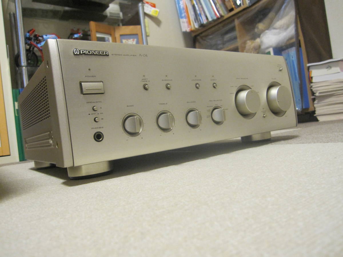 プリメインアンプ パイオニア Pioneer A-004 A－004 整備済◇◇ AB