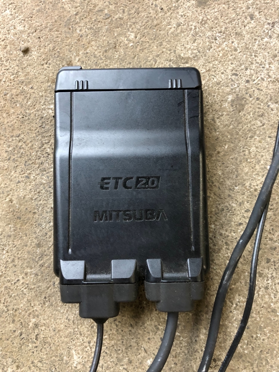 格安 二輪用 バイク用 ETC MITSUBA 2.0モデル 中古 製造番号600037660