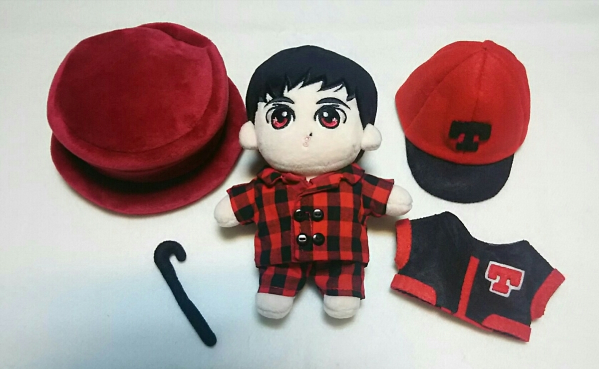 東方神起 ユノ ユンホ ☆ 小人神起 ぬいぐるみ 兼 キーリング 