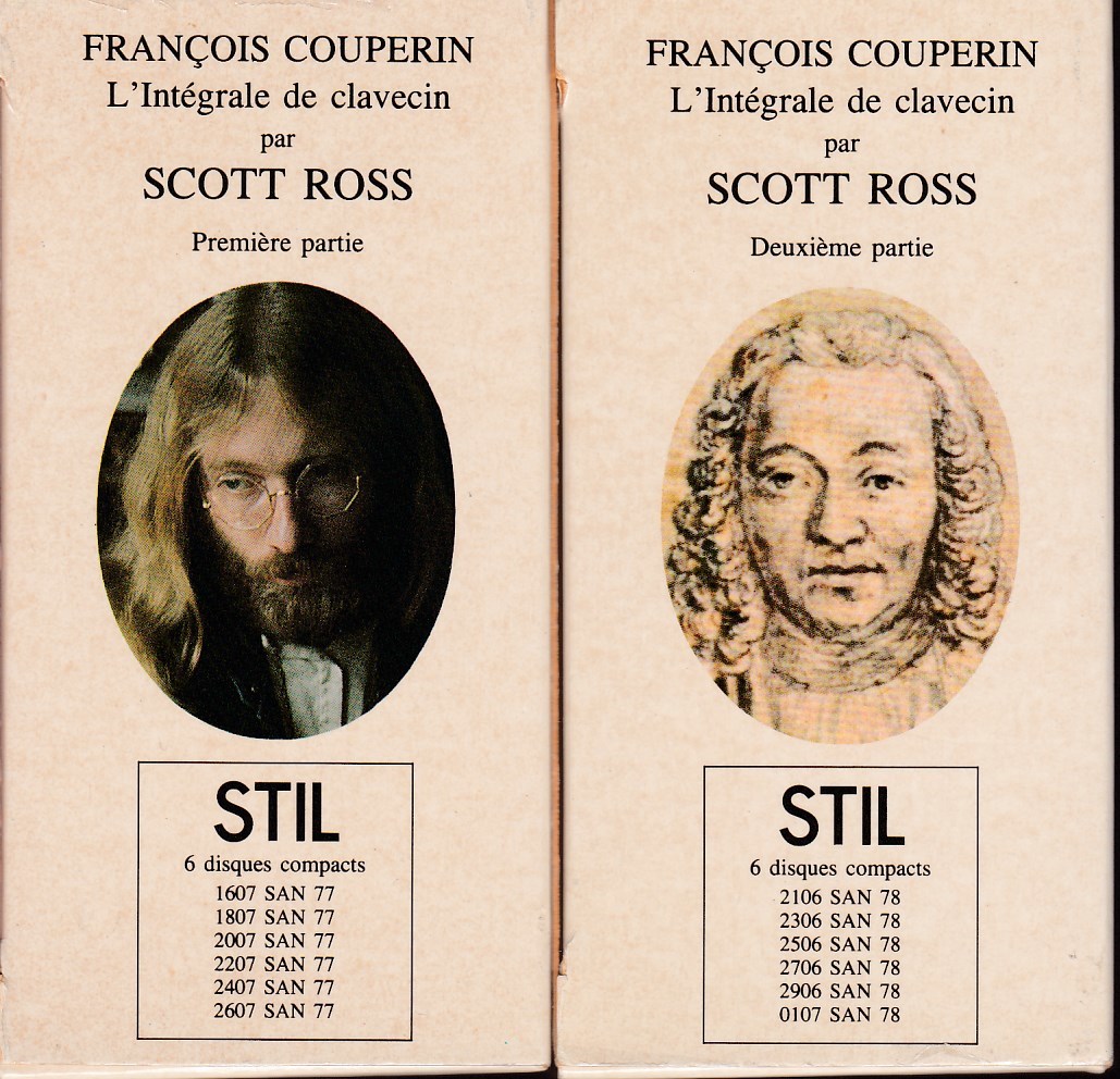 ☆西独 STIL☆クープラン：クラヴサン曲集全集 スコット・ロス (12CD)