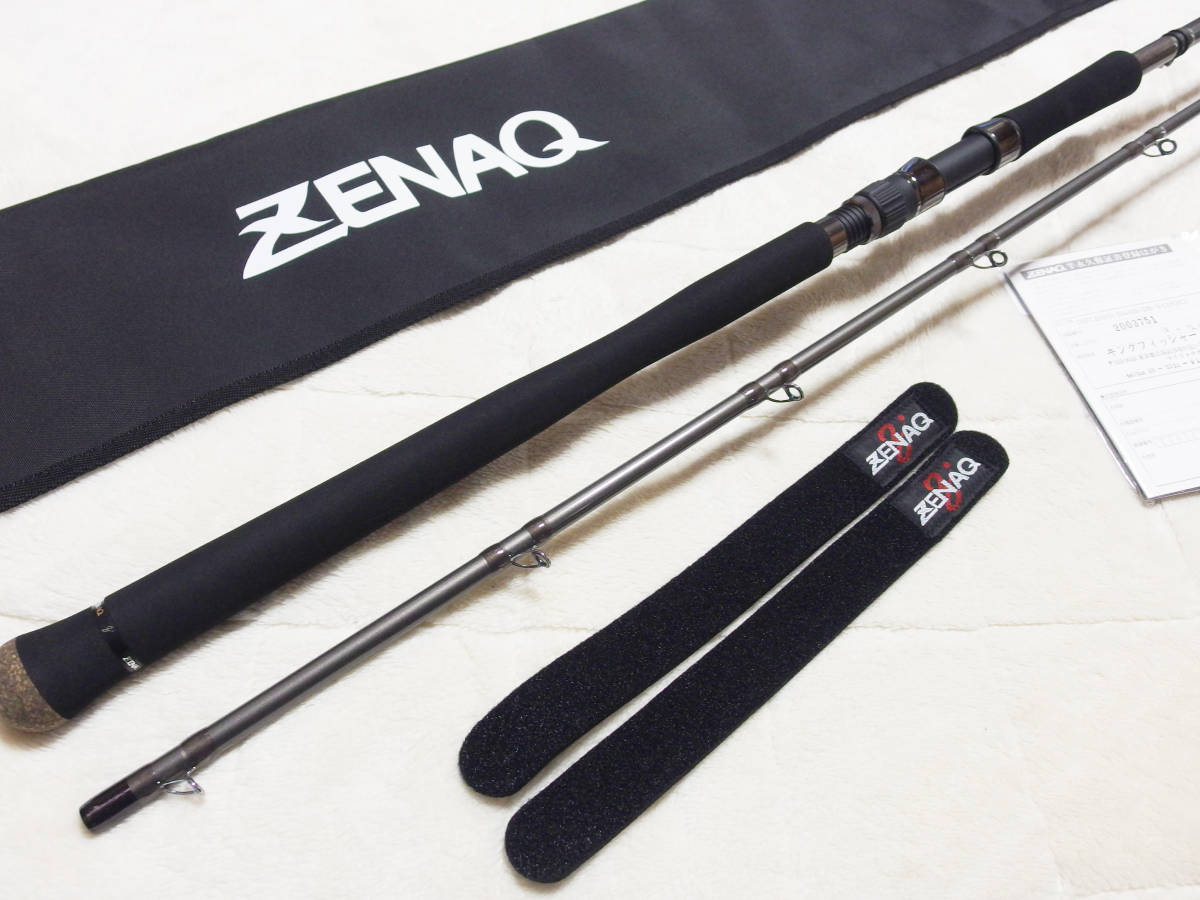 ☆美品！ゼナック ZENAQ デフィ バーン ブラックフィン DB-S116 K