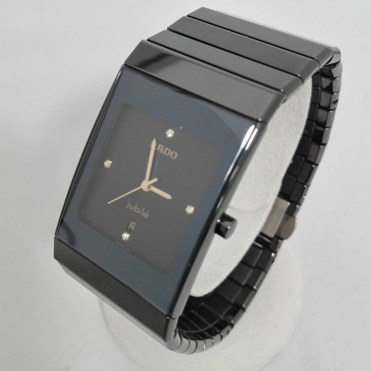 RADO ラドー レディース腕時計 DIASTAR セラミック 黒 クォーツ RADO ラドー セラミック 腕時計 クォーツ 黒 152 0347 3 RADO ラドー