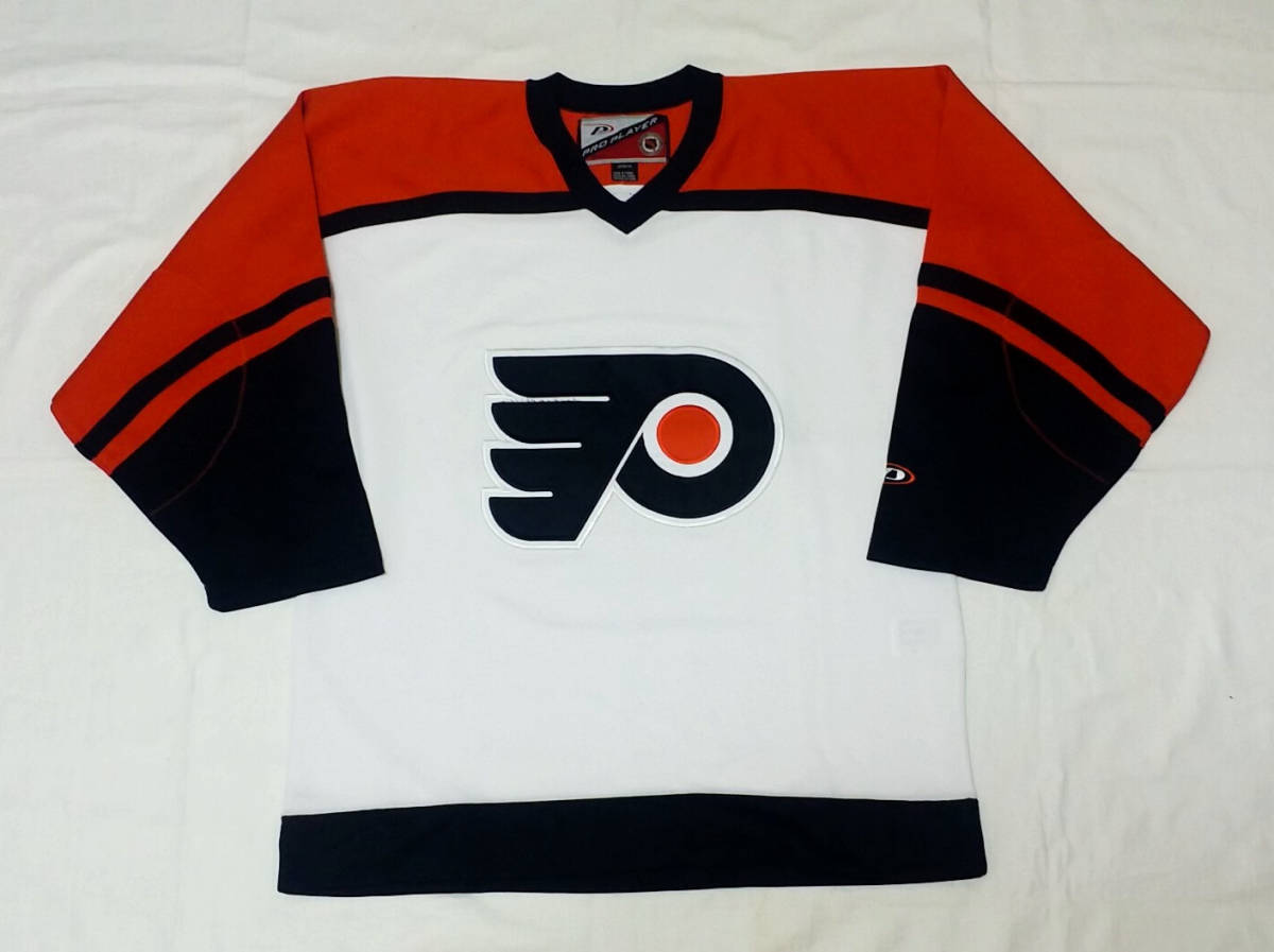  ホッケーファン必見 2点セット PRO PLAYER ジャージ x NEW ERA キャップ Philadelphia Flyers フライヤーズ NHL ユニフォーム(アイスホッケー)｜売買されたオークション情報、yahooの商品情報をアーカイブ アイスホッケー