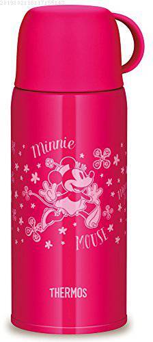 サーモス 真空断熱 2WAYボトル ディズニー ミニー 630ml/600ml ピンクフラワー_3