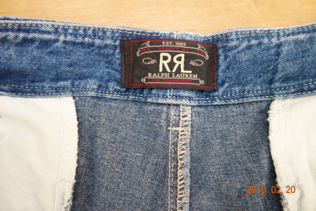 デニム - RRL カーゴの中古品 パンツ アメリカ製RRLデニムカーゴパンツ 