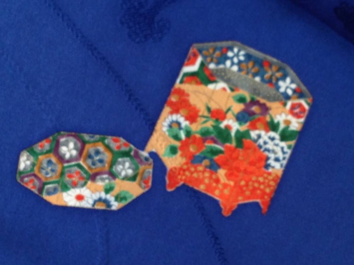 新古品 小紋 着物 反物 正絹 着尺 手染め 浜ちりめん 正絹の反物 丹後 