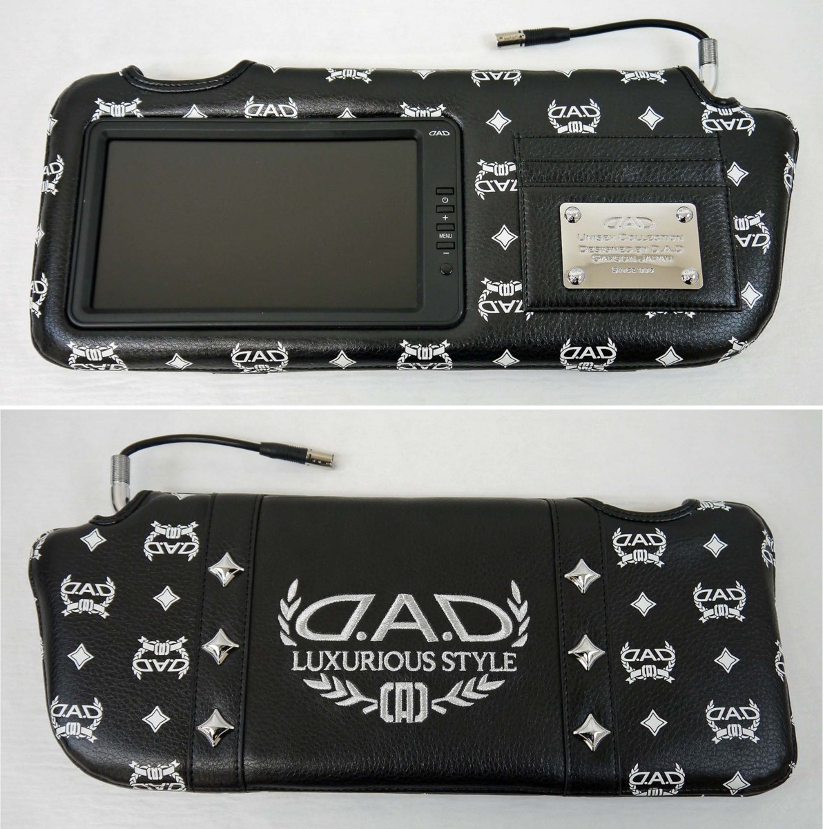 ★中古品★D.A.D サンバイザーモニター 7インチ ディルス LUX-SV7100W ブラック/ホワイト 運転席側＆助手席側セット HA393-01/HA394-01 | DAD ギャルソン 中古良品★7インチサンバイザーモニター（助手席用・TFT）\u203b着払いのみ フリマアプリ ラクマ