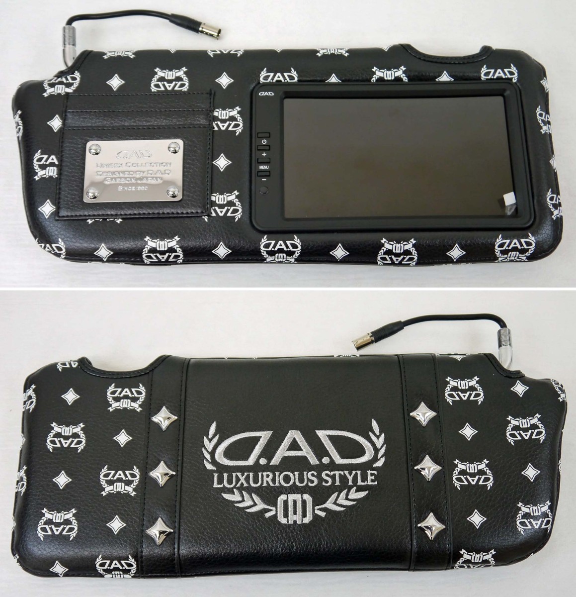 ★中古品★D.A.D サンバイザーモニター 7インチ ディルス LUX-SV7100W ブラック/ホワイト 運転席側＆助手席側セット HA393-01/HA394-01 | DAD ギャルソン 中古良品★7インチサンバイザーモニター（助手席用・TFT）\u203b着払いのみ フリマアプリ ラクマ