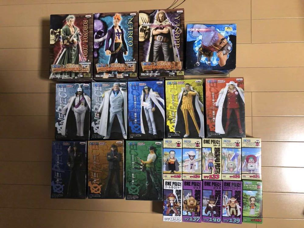 全て未開封 ワンピース フィギュア まとめ 22体 セット ONE PIECE