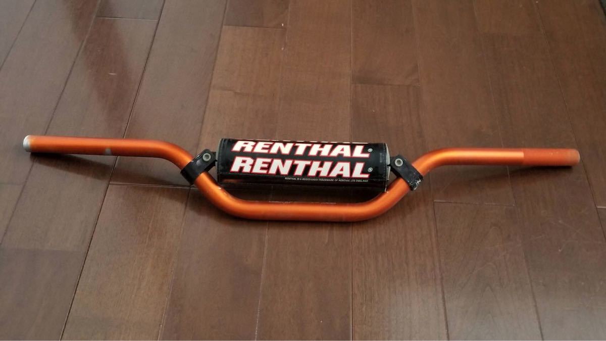 Kx65 Renthal KTM65 モトクロッサー レンサル ハンドルバー RENTHAL KTM50 KTM65 KTM85 KX65 YZ65 オフロードバイク ...