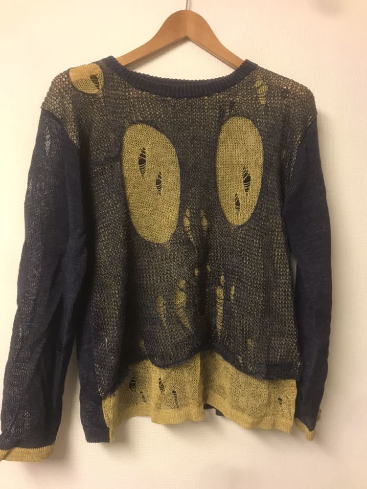 blackmeans 17ss スカルニット