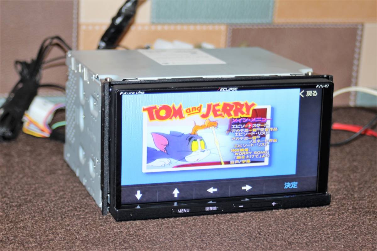 ◇イクリプス AVN-R7 ☆メモリーナビ☆VICS WIDE/SD/CD/DVD/USB