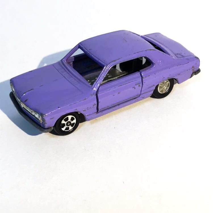 トミカ NO.21 2000GT スカイライン パープル 紫 SJYLINE 日本製 当時物