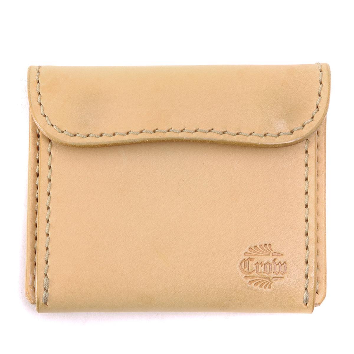 黒羽 | CROW crow 国産 ハンドメイド 手縫い 温故知新 クロウ 「革財布 