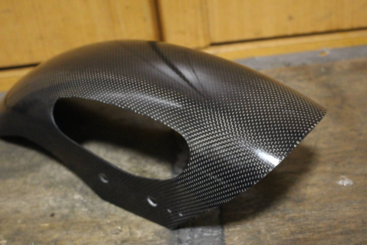 sr400 TZタイプ カーボンフェンダー SR400⁄500 AAA製 TZタイプカーボン