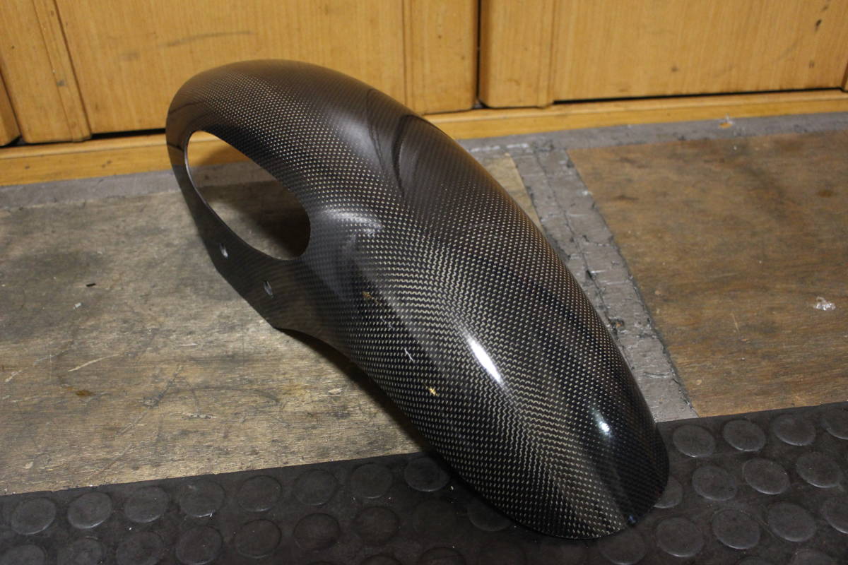 sr400 TZタイプ カーボンフェンダー SR400⁄500 AAA製 TZタイプカーボン