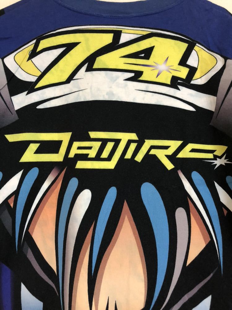 加藤大治郎Tシャツ 新品未使用 SHOEI 希少 大治郎 初期デザインTシャツ 当時物 74 SHOEI Moto GP 加藤大治郎