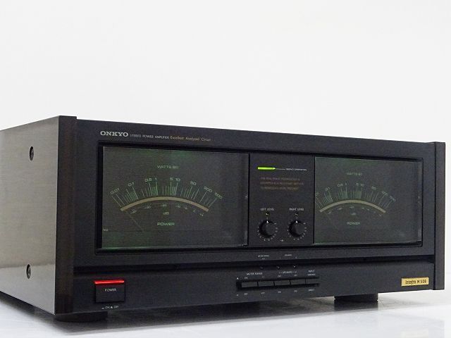 ONKYO M-508 Integra パワーアンプ Amplifier Power Vintage Stereo