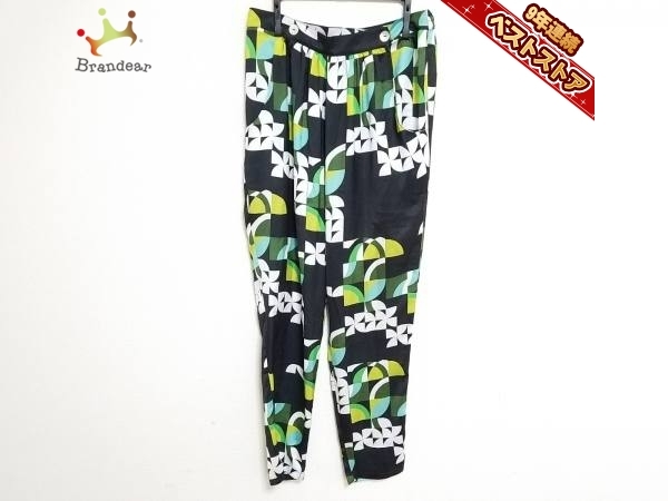 送料無料，低価デシグアル Desigual パンツ サイズ28 L 黒&times;白&times;マルチ レディース ボトムス(レディースファッション)｜売買されたオークション情報、yahooの商品情報をアーカイブ公開 - オークファン その他