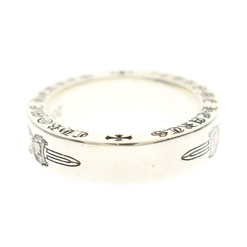 CHROME HEARTSクロムハーツ Spacer Ring 6mm　18号 クロムハーツ Chrome Hearts 6mmスペーサーダガーリング 18号 シルバー