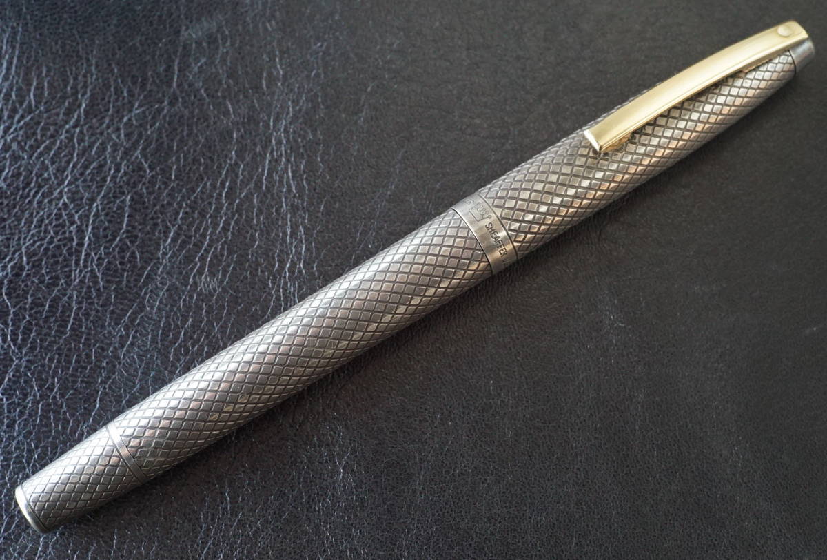 SHEAFFER シェーファー 万年筆 STERLING SILVER スターリング シルバー