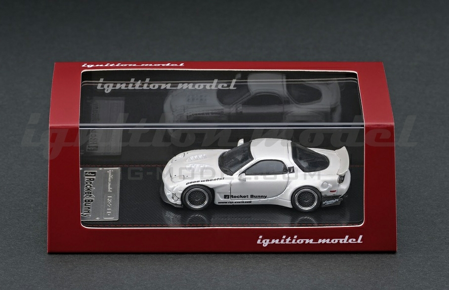 404 YM モデル 1⁄64 マツダ ロケットバニー RX-7 FD ホワイト