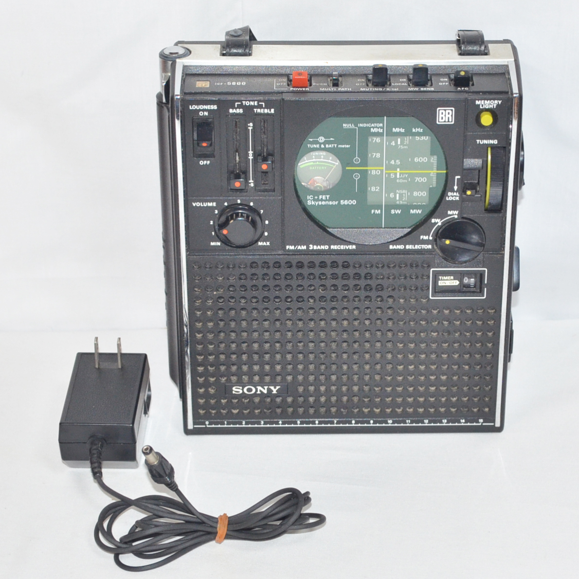 ICF-5600 スカイセンサー SONY ソニー FM Model 昭和レトロ｜Yahoo