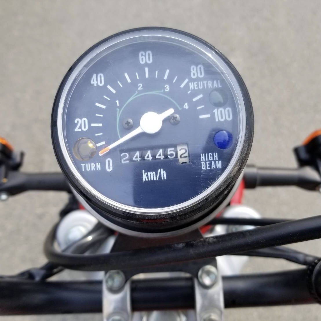 評価 ホンダ ハンターカブ110 ポスティング 部品 現状車（検 CT110 カブ