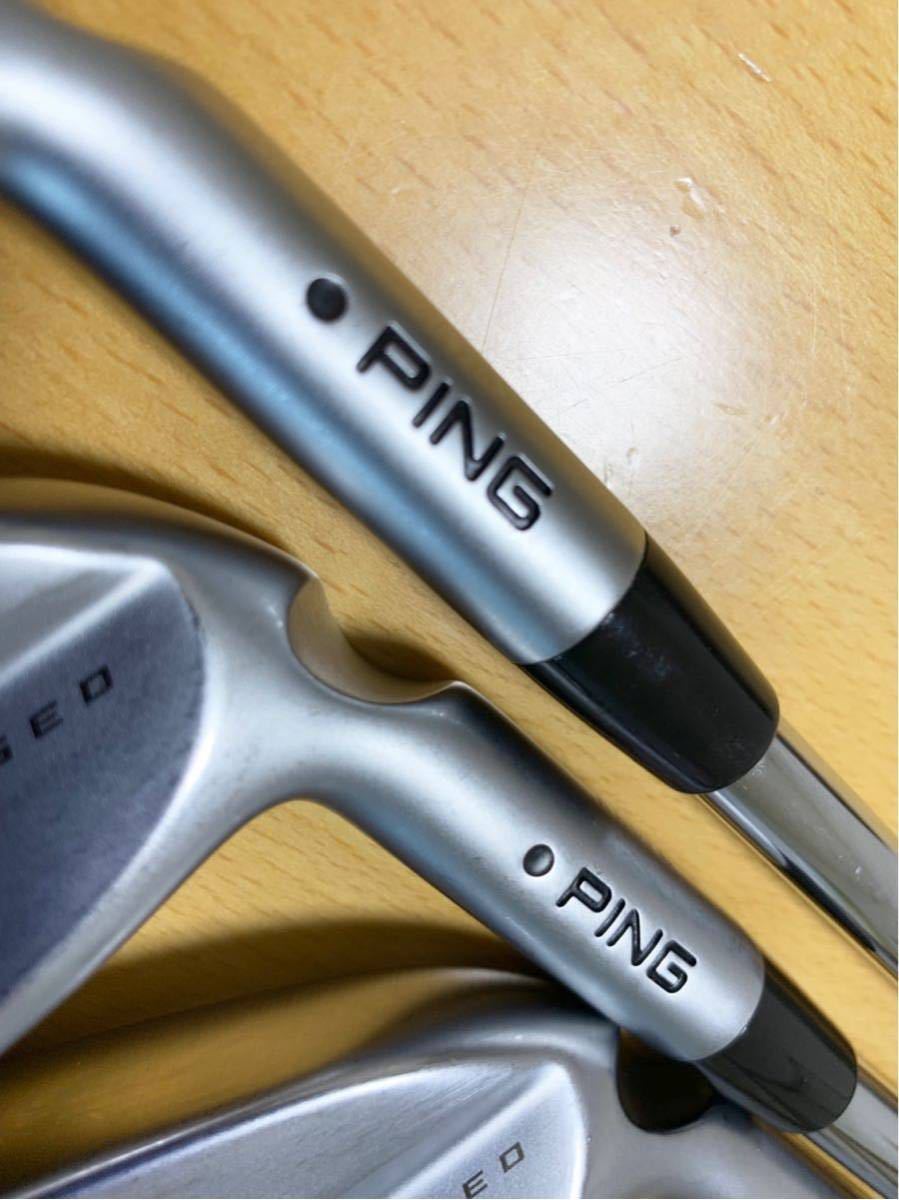 新作，100%新品 PING★飛び系中空ブレードアイアン★i500 アイアン★5I～W6本セット★中古