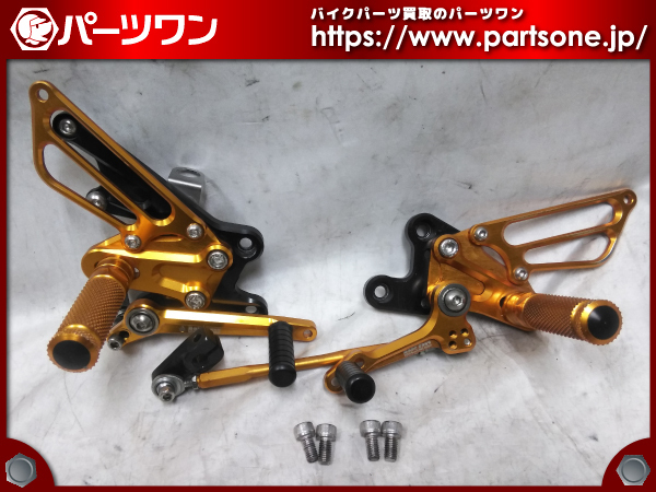 ○中古品○12- ZX-14R用 BabyFace製 バックステップキット (9