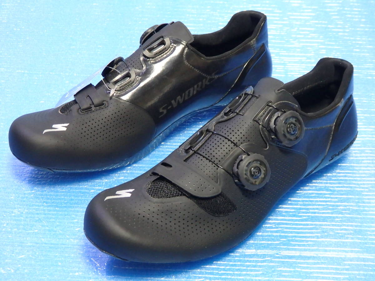 27.5cm ○ Specialized S-WORKS 6 RD Black ビンディングシューズ(46