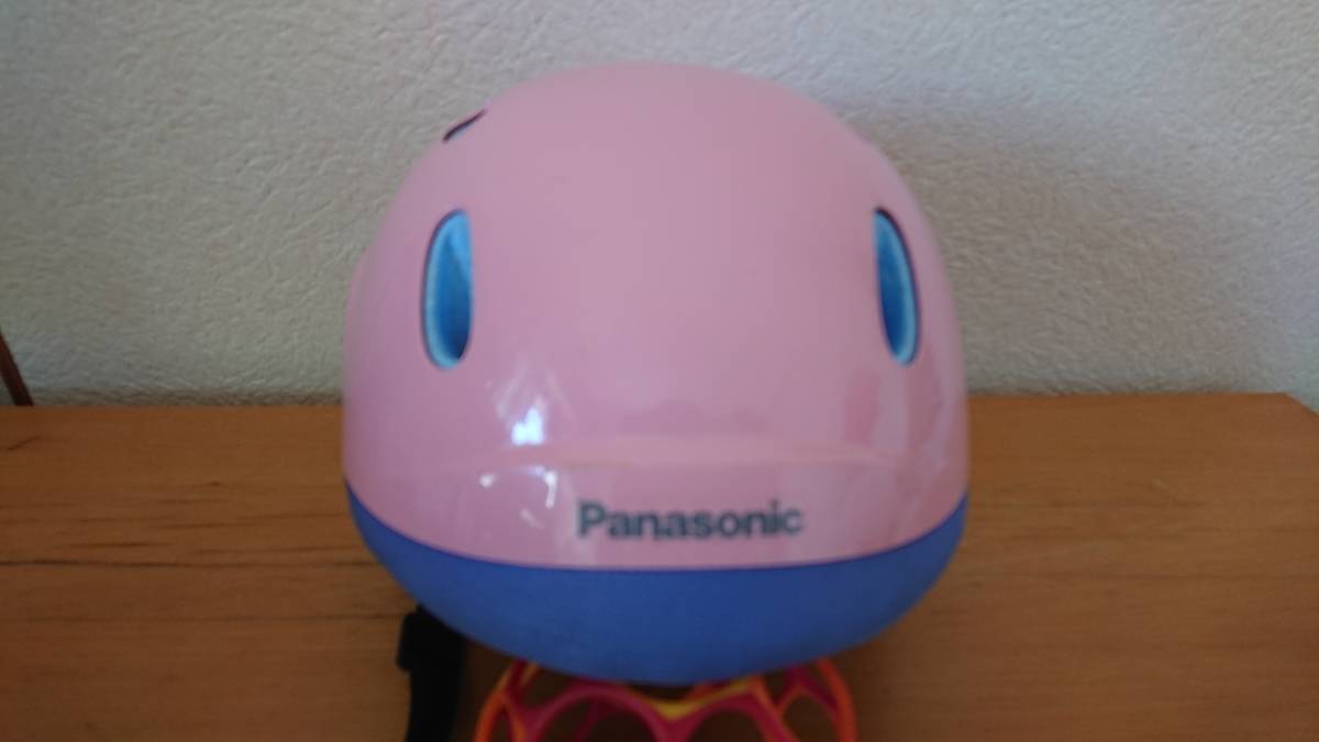 Panasonic 子供用 ヘルメット 　２歳から５歳くらい　53cm　日本制　シンプル _8