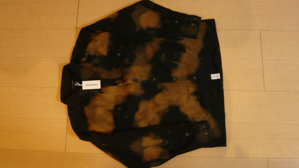 新品 DESCENDANT VANNING BLEACH LS SHIRT 18AW 【公式通販】