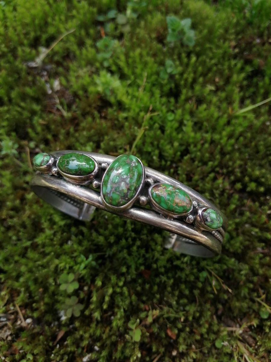 ターコイズ Turquoise バングル silverトルコ石navajo ナバホ