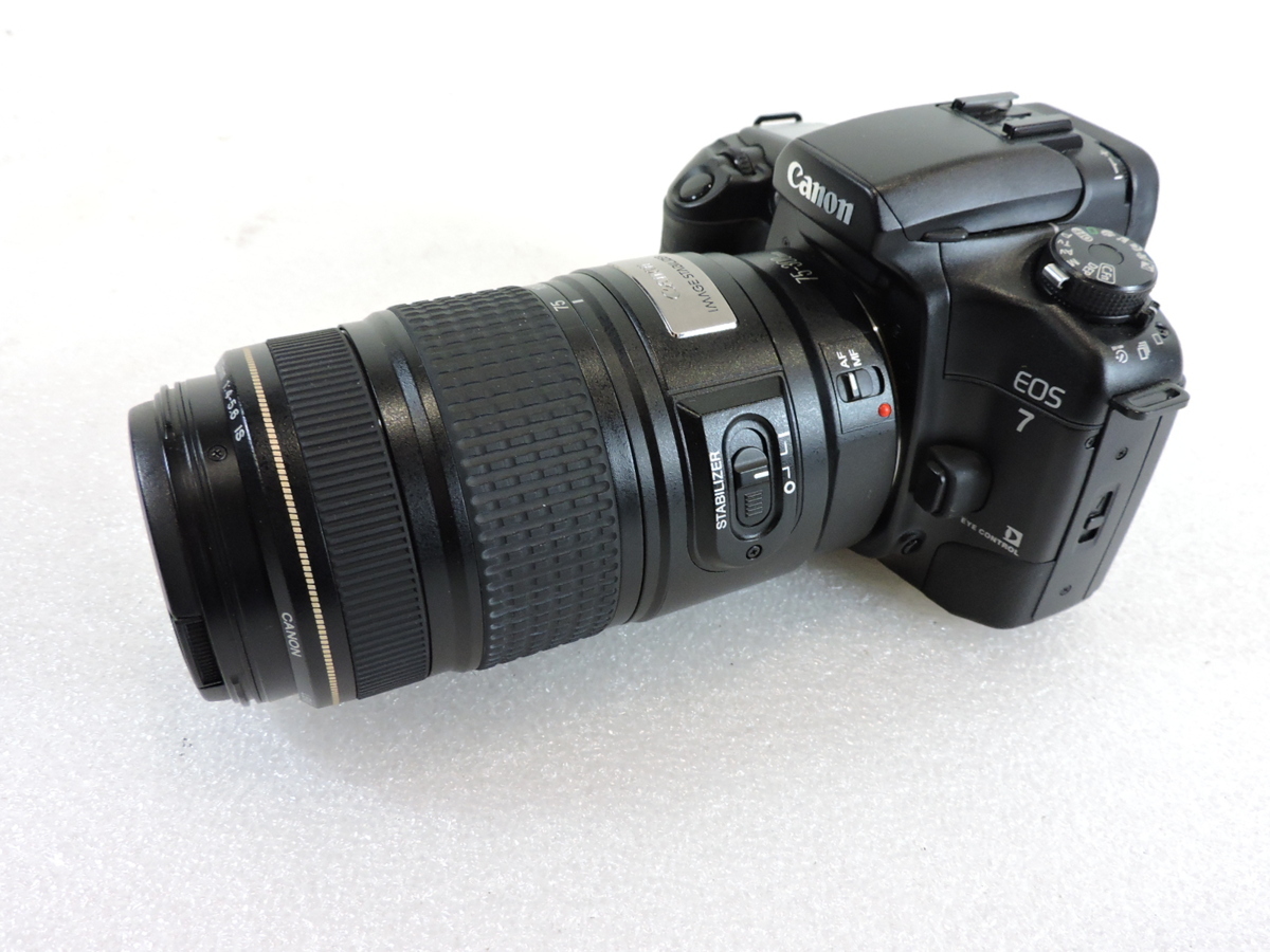 EOS Canon | 0 EOS7 7・7s／高い完成度を誇るフィルム最後の中級機