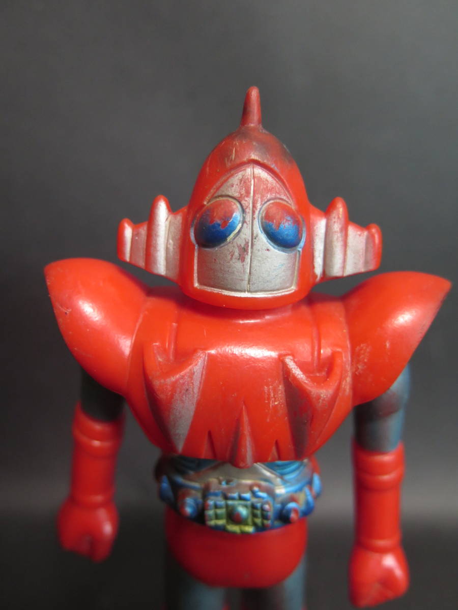 宇宙鉄人キョーダイン スーパーマシンダー グランゼル ソフビ 昭和レトロ 当時物 昭和当時物 ポピー 宇宙鉄人キョーダイン スカイゼル 約14cm