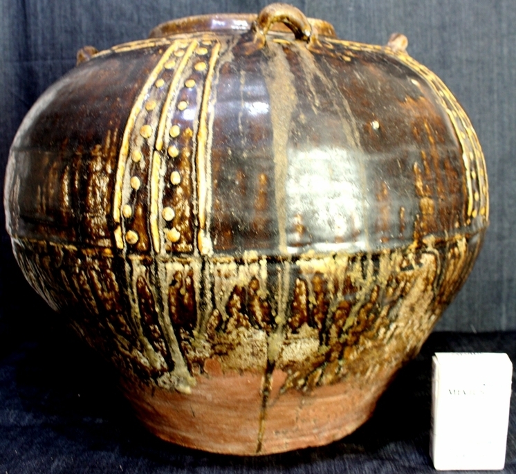 世依】 超稀少品 中国 宋時代 吉州窯 特大壷 F617 | – 辰 D000026