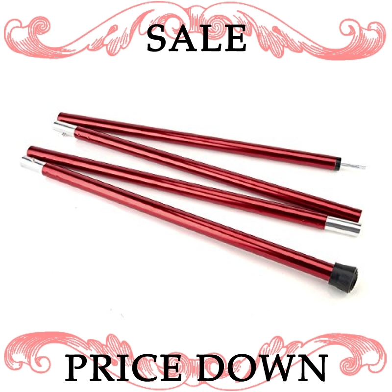 ◆新品◆大サービス◆大特価◆色240cm（60cm×4節）× 1本 Soomloom テント タープ ウイング 用 ポール (24